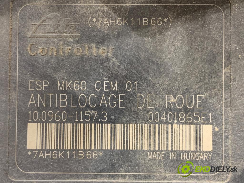 PEUGEOT 206 liftback 2006 80 kW 1.6 16V 1587 Pumpa ABS 9659137080 (Pumpa ABS)