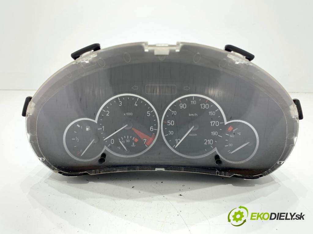 PEUGEOT 206 liftback 2006 80 kW 1.6 16V 1587 prístrojovka 9659729480 (Přístrojová deska)