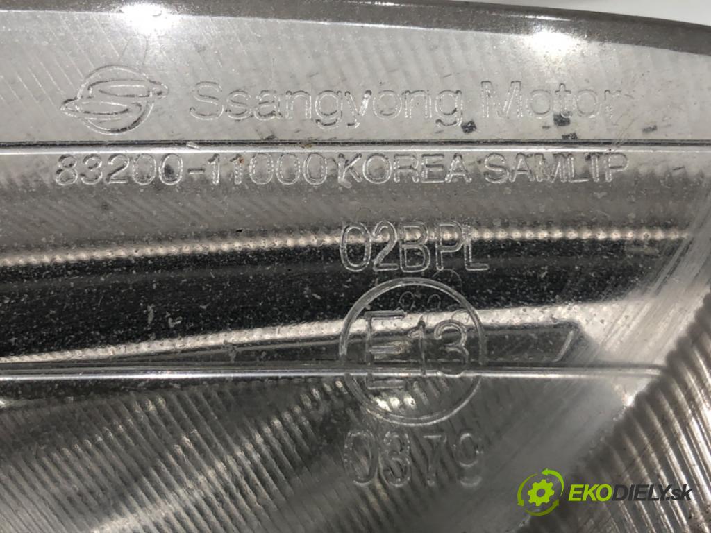 SSANGYONG CHAIRMAN sedan 2000 165 kW 3.2 3199 hmlové svetlo, hmlovka levý přední část 83200-11000