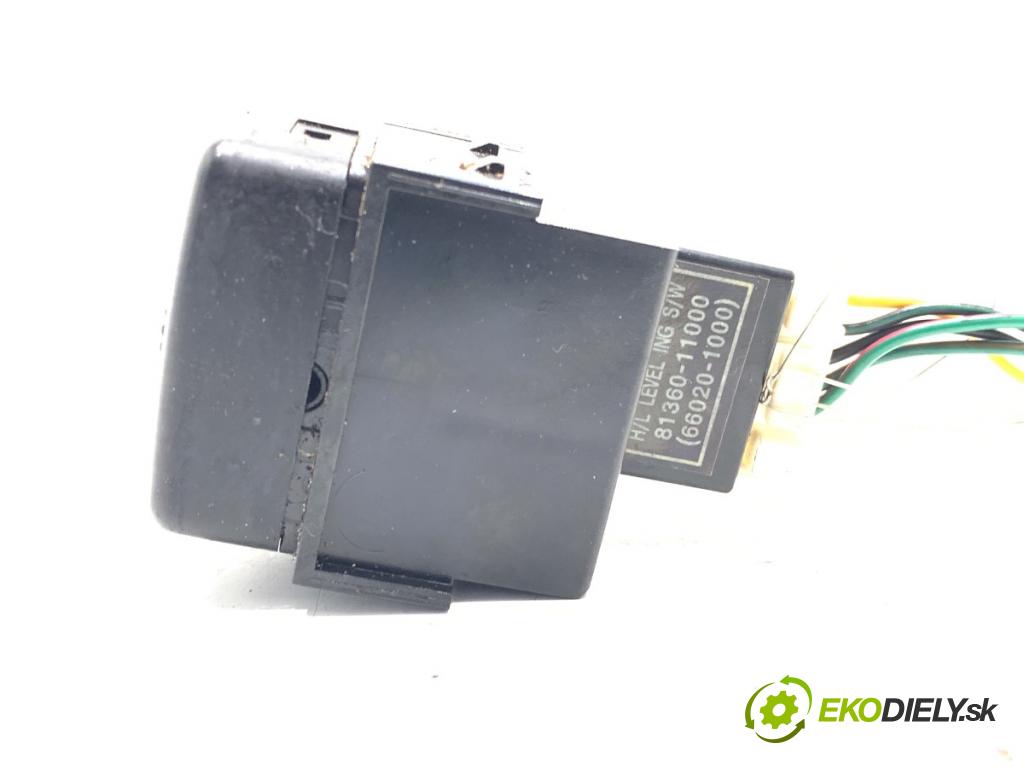 SSANGYONG CHAIRMAN sedan 2000 165 kW 3.2 3199 Prepínač nastavenia svetiel 81360-11000 (Prepínacie páčky pod volantom)