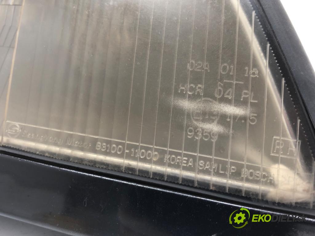 SSANGYONG CHAIRMAN sedan 2000 165 kW 3.2 3199 světlomet pravý přední část 83100-11000