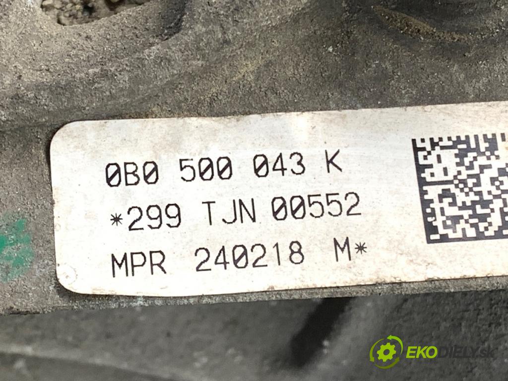AUDI Q5 FY SUV 2018 140 kW 40 TDI quattro 1968 Most diferenciál zadní část 0B0500043K