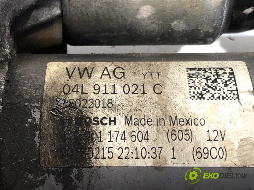 AUDI Q5 FY SUV 2018 140 kW 40 TDI quattro 1968 Štartér 04L911021C (Štartér)