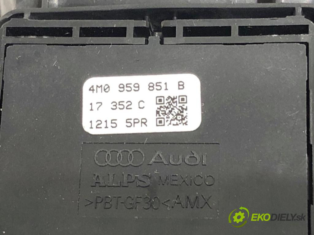 AUDI Q5 FY SUV 2018 140 kW 40 TDI quattro 1968 Prepínač okien 4M0959851B (Prepínacie páčky pod volantom)