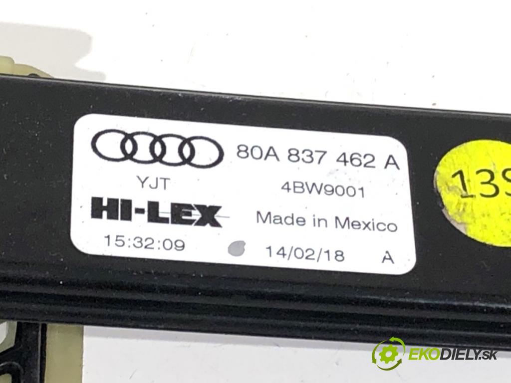 AUDI Q5 FY SUV 2018 140 kW 40 TDI quattro 1968 mechanismus okna pravý přední část 80A837462A