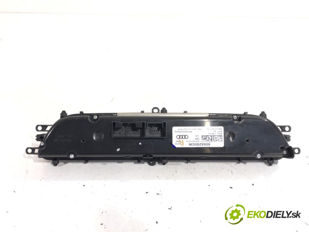 AUDI Q5 FY SUV 2018 140 kW 40 TDI quattro 1968 Panel ovládania kúrenia 80A820043K (Prepínacie páčky pod volantom)