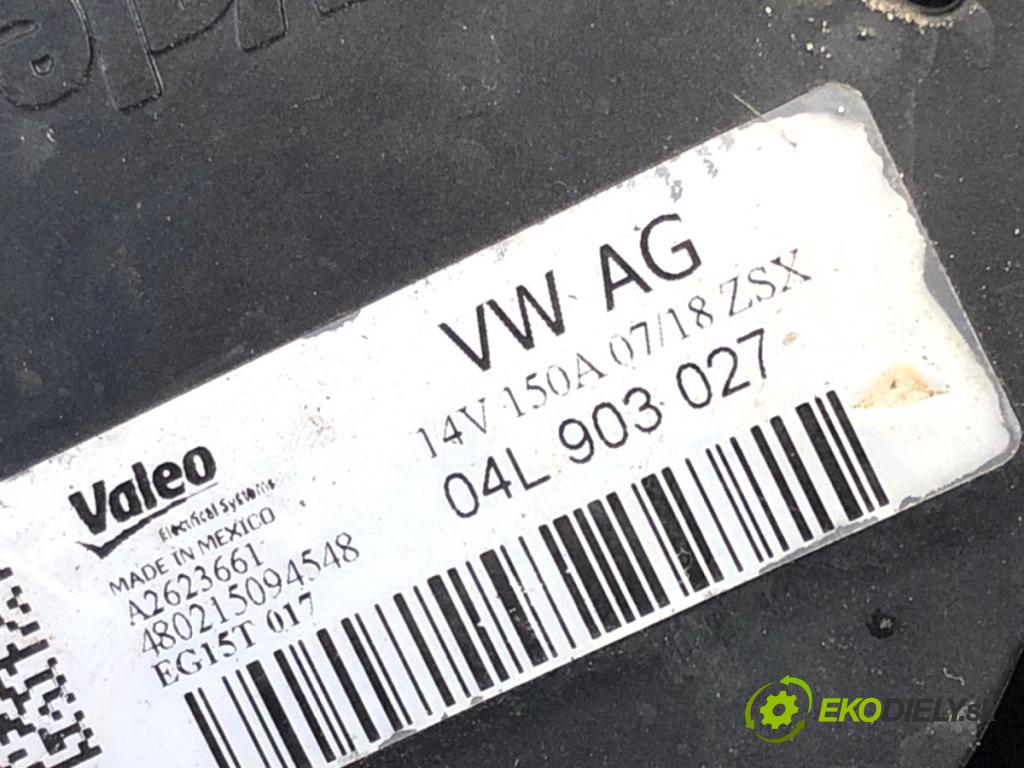 AUDI Q5 FY SUV 2018 140 kW 40 TDI quattro 1968 Alternátor 04L903027 (Alternátor)