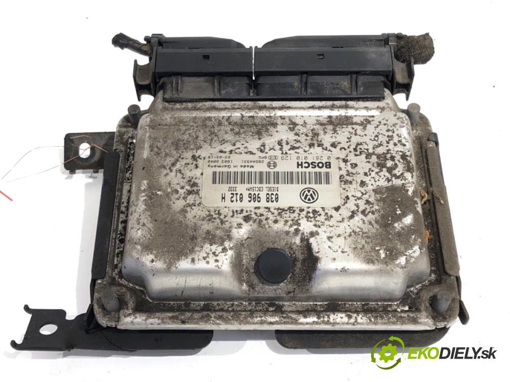 SKODA OCTAVIA I Kombi 2003 66 kW 1.9 TDI 1896 riadiaca jednotka Motor 038906012H (Riadiaca jednotka)