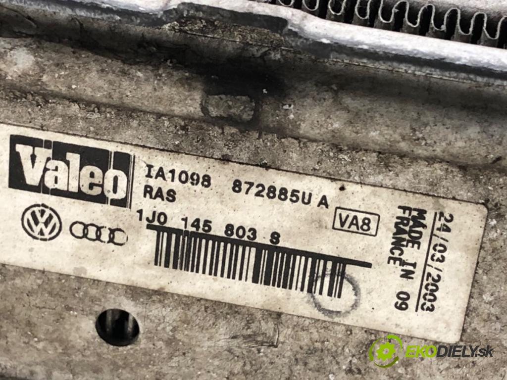 SKODA OCTAVIA I Kombi 2003 66 kW 1.9 TDI 1896 intercooler 1J0145803 (Intercooler (chladič stlačeného vzduchu))