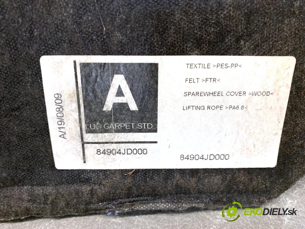 NISSAN QASHQAI J10 SUV 2009 84 kW 1.6 1598 KRYTINA: kufra