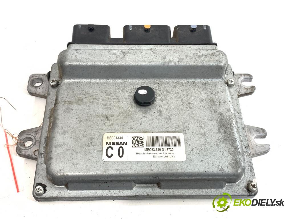 NISSAN QASHQAI J10 SUV 2009 84 kW 1.6 1598 riadiaca jednotka Motor MEC93-610 (Riadiaca jednotka)