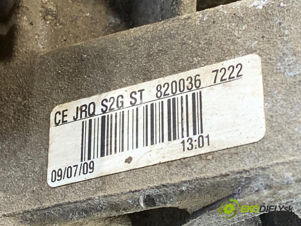 NISSAN QASHQAI J10 SUV 2009 84 kW 1.6 1598 Prevodovka JR5132 (Prevodovka)