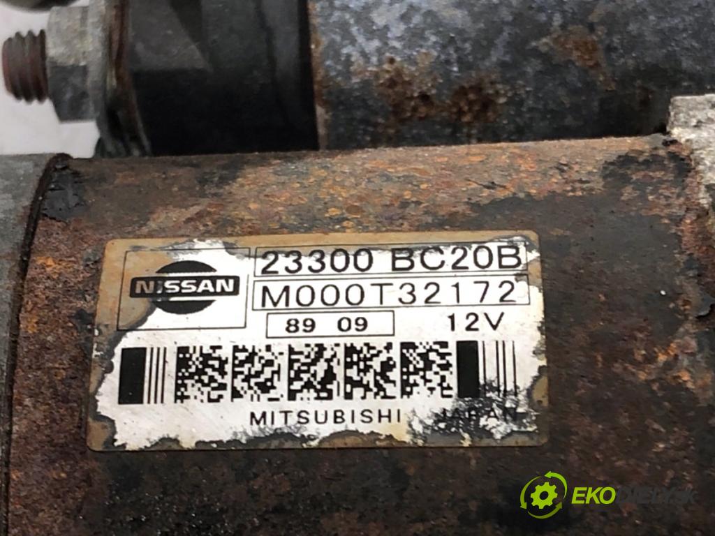 NISSAN QASHQAI J10 SUV 2009 84 kW 1.6 1598 Štartér 23300-BC20B (Štartér)