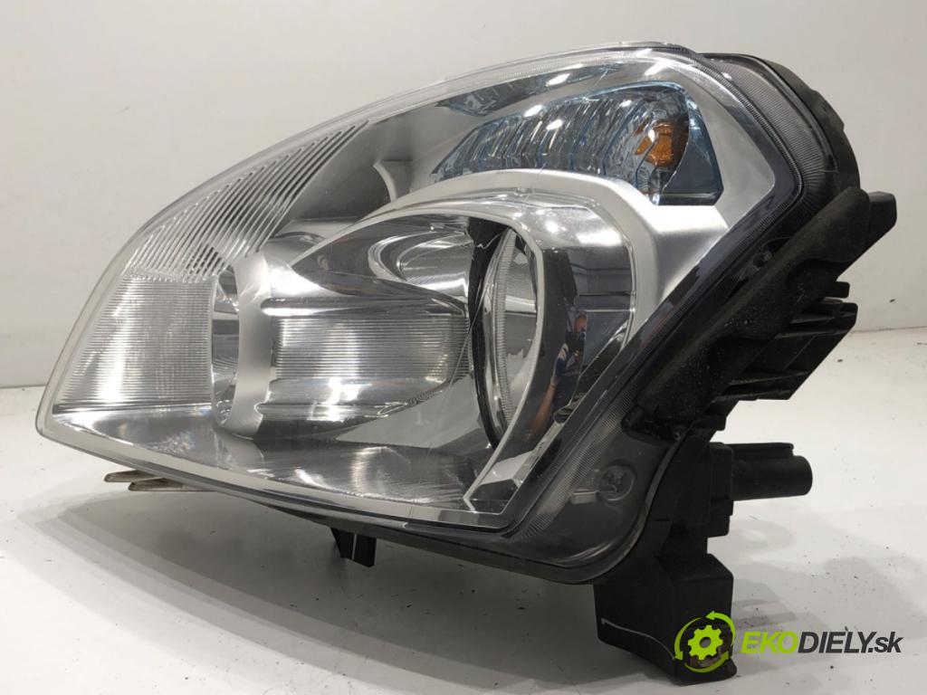 NISSAN QASHQAI J10 SUV 2009 84 kW 1.6 1598 světlomet levý přední část 26060JD90B