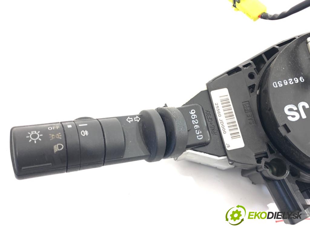 NISSAN QASHQAI J10 SUV 2009 84 kW 1.6 1598 Prepínač kombinovaný 47945JD000 (Prepínacie páčky pod volantom)