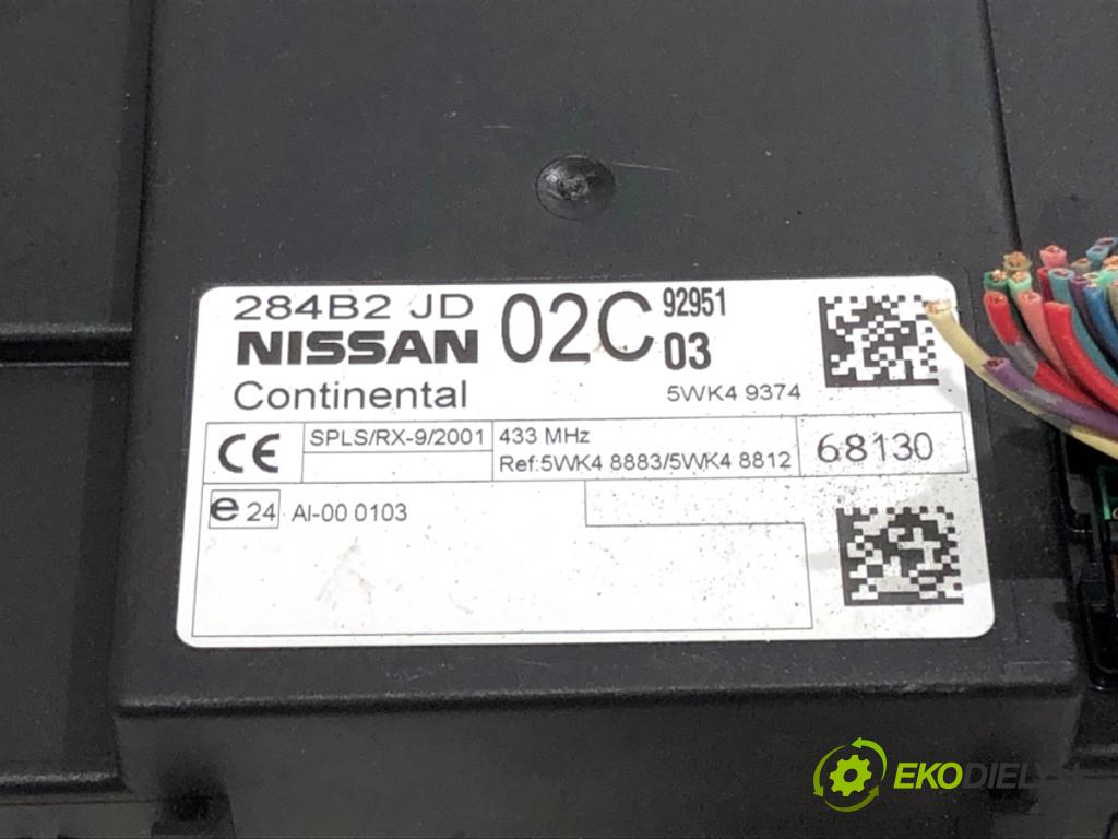 NISSAN QASHQAI J10 SUV 2009 84 kW 1.6 1598 Modul komfortu 284B2JD02C (Modul komfortu)