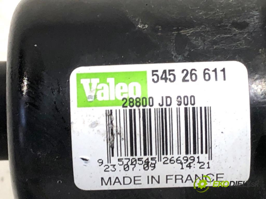 NISSAN QASHQAI J10 SUV 2009 84 kW 1.6 1598 Mechanizmus stieračov predný 54526611 (Motorček stieračov predný)