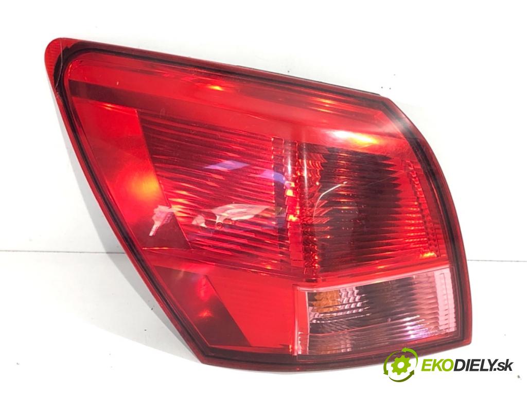NISSAN QASHQAI J10 SUV 2009 84 kW 1.6 1598 světlo levý zadní část 