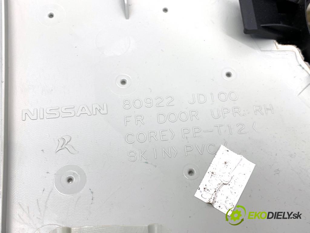 NISSAN QASHQAI J10 SUV 2009 84 kW 1.6 1598 ča dveře pravý přední část