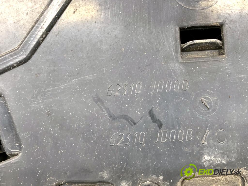 NISSAN QASHQAI J10 SUV 2009 84 kW 1.6 1598 mřížka maska 62310JD000 (Přední mřížka (maska chladiče))