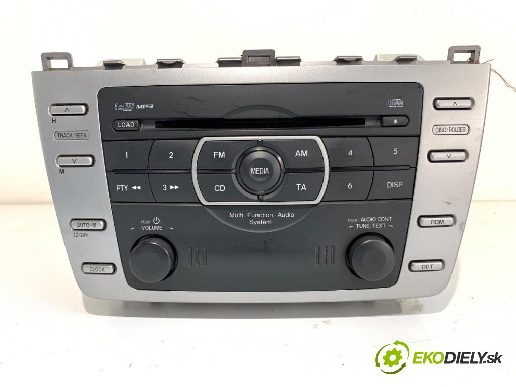 MAZDA 6 GH liftback 2008 108 kW 2.0 MZR (GHEFS) 1999 RADIO GS1E669RXA (Audio zariadenie)