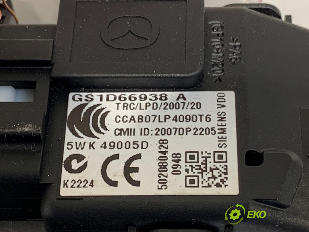 MAZDA 6 GH liftback 2008 108 kW 2.0 MZR (GHEFS) 1999 spinačka GS1D66938A (Spínacia skrinka)