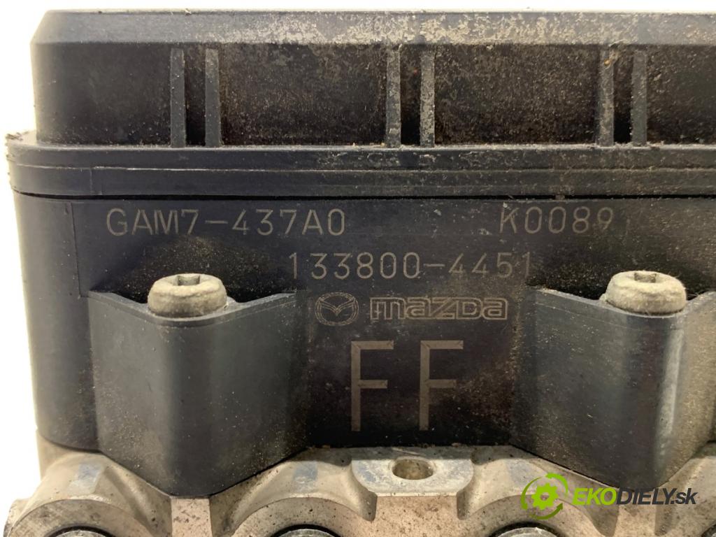 MAZDA 6 GH liftback 2008 108 kW 2.0 MZR (GHEFS) 1999 pumpa ABS 133800-4451 (Pumpa ABS)