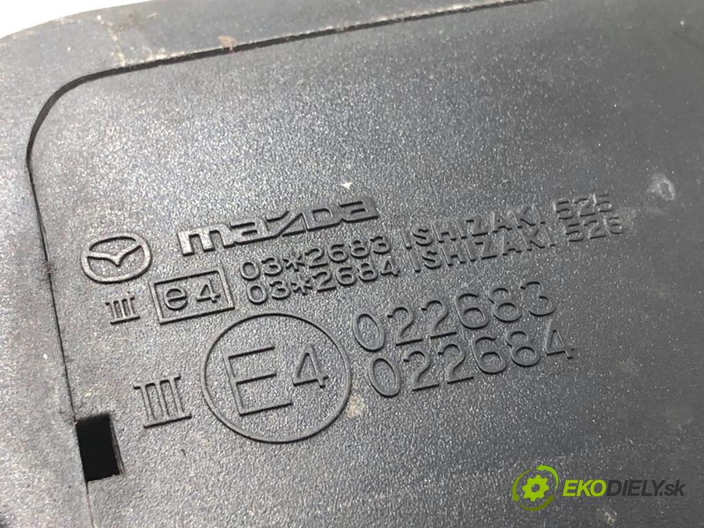 MAZDA 6 GH liftback 2008 108 kW 2.0 MZR (GHEFS) 1999 zpětné zrcátko pravý