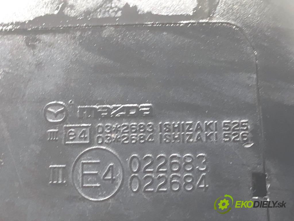 MAZDA 6 GH liftback 2008 108 kW 2.0 MZR (GHEFS) 1999 zpětné zrcátko levý