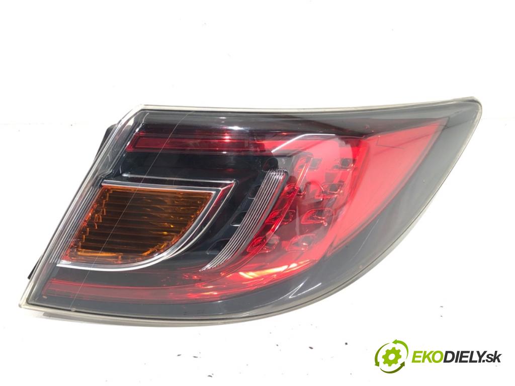 MAZDA 6 GH liftback 2008 108 kW 2.0 MZR (GHEFS) 1999 světlo pravý zadní část 