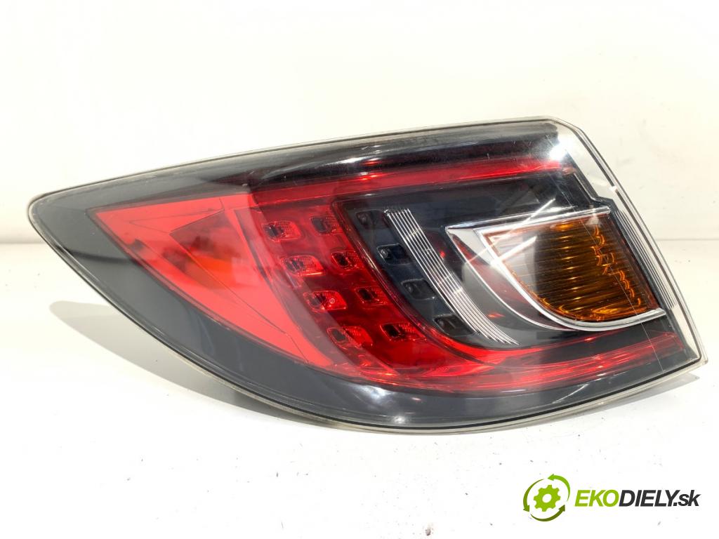 MAZDA 6 GH liftback 2008 108 kW 2.0 MZR (GHEFS) 1999 světlo levý zadní část 