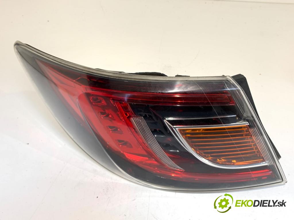 MAZDA 6 GH liftback 2008 108 kW 2.0 MZR (GHEFS) 1999 světlo levý zadní část
