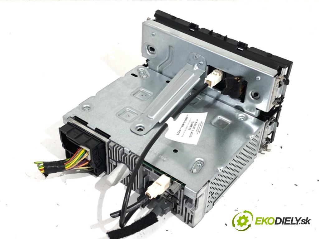 CITROEN BERLINGO II nadwozie wielkoprzestrzenne (MPV) 2018 88 kW 1.6 BlueHDi 120 1560 RADIO 9817704380 (Audio zariadenie)