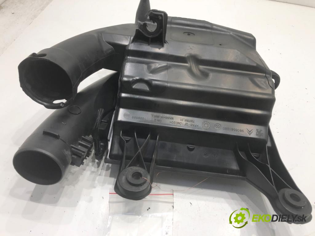 CITROEN BERLINGO II nadwozie wielkoprzestrzenne (MPV) 2018 88 kW 1.6 BlueHDi 120 1560 Obal filtra vzduchu 9806561080 (Obal vzduchového filtra)