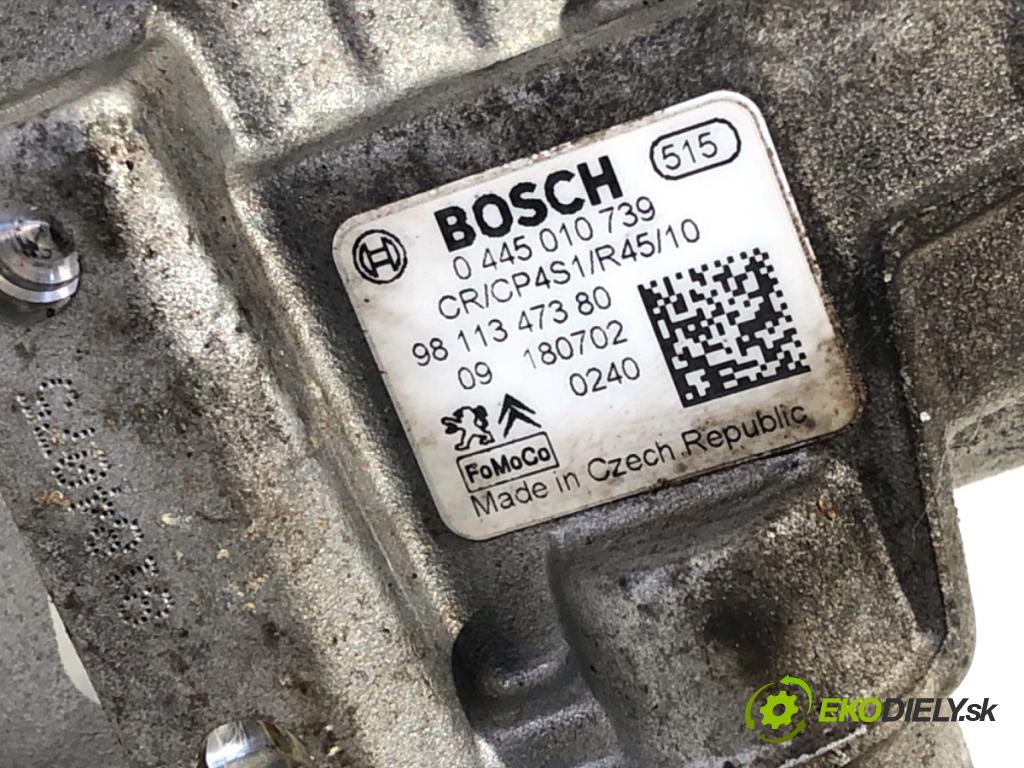 CITROEN BERLINGO II nadwozie wielkoprzestrzenne (MPV) 2018 88 kW 1.6 BlueHDi 120 1560 Pumpa vstrekovacia 0445010739 (Vstrekovacie čerpadlo)