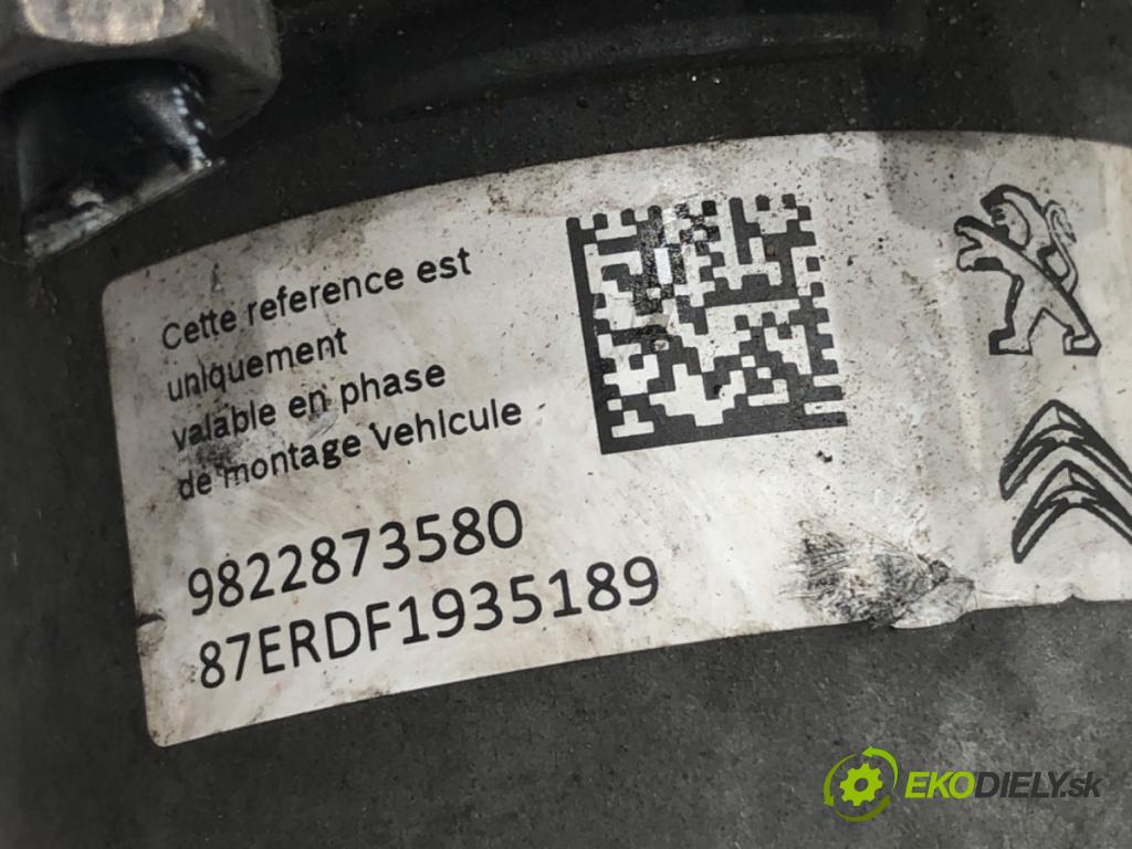 CITROEN BERLINGO II nadwozie wielkoprzestrzenne (MPV) 2018 88 kW 1.6 BlueHDi 120 1560 Pumpa ABS 9822873580 9811148380 (Pumpa ABS)
