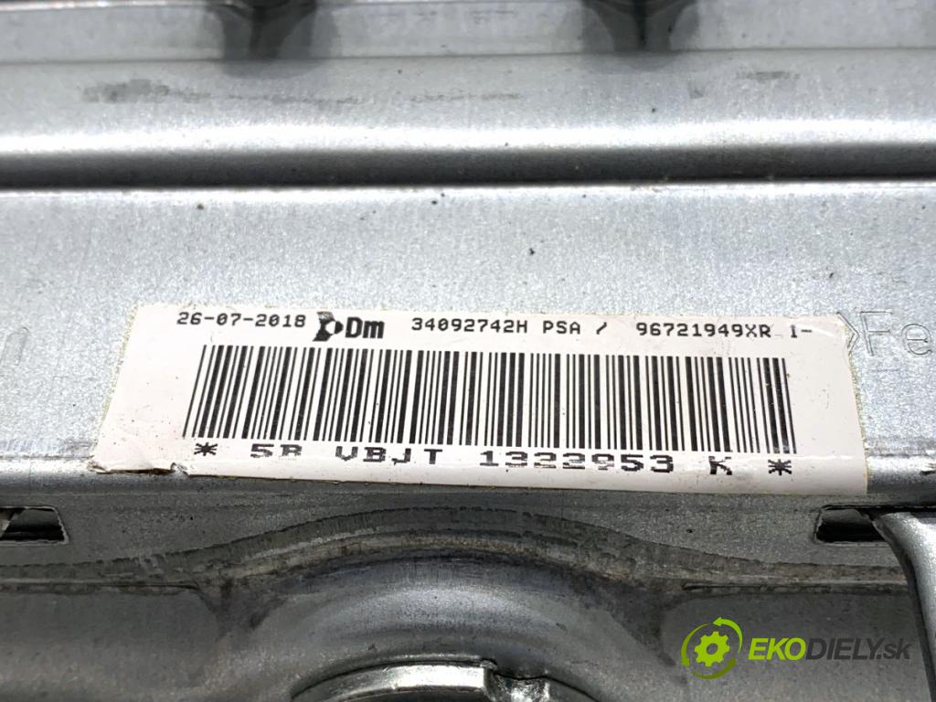 CITROEN BERLINGO II nadwozie wielkoprzestrzenne (MPV) 2018 88 kW 1.6 BlueHDi 120 1560 AirBag spolujazdca 96721949XR (Airbag)