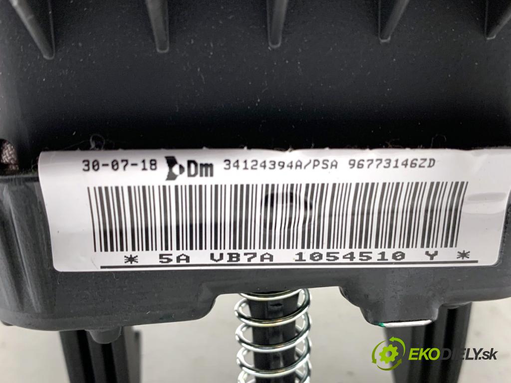 CITROEN BERLINGO II nadwozie wielkoprzestrzenne (MPV) 2018 88 kW 1.6 BlueHDi 120 1560 AirBag volantu 96773146ZD (Airbag)