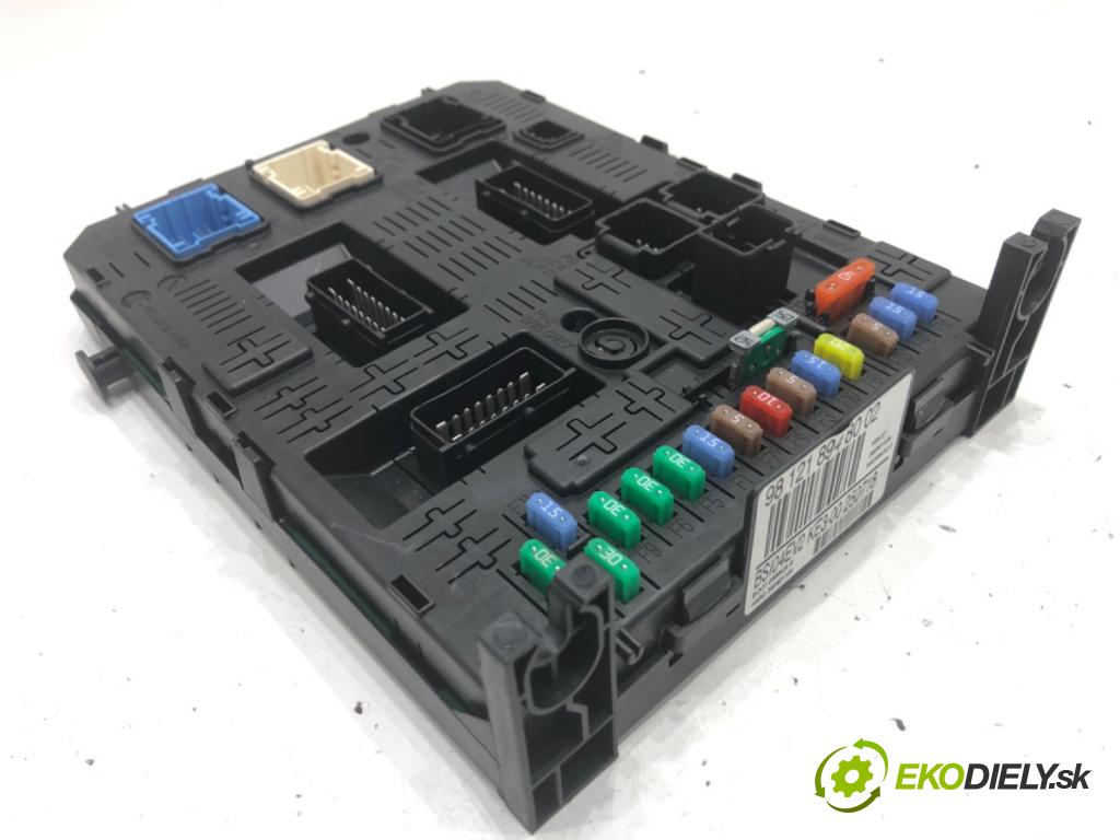 CITROEN BERLINGO II nadwozie wielkoprzestrzenne (MPV) 2018 88 kW 1.6 BlueHDi 120 1560 modul BSI 9812189480 (Pojistková skříňka)