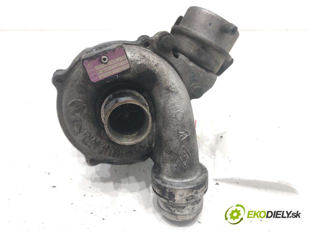 NISSAN QASHQAI J10 SUV 2007 78 kW 1.5 dCi 1461 turbo 54399700030 (Kompletní turbodmychadlo)