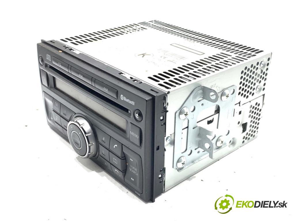 NISSAN QASHQAI J10 SUV 2007 78 kW 1.5 dCi 1461 RADIO 28185-JD00A (Audio zariadenie)