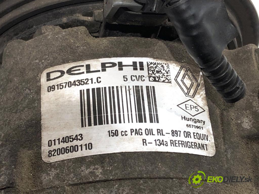 NISSAN QASHQAI J10 SUV 2007 78 kW 1.5 dCi 1461 Kompresor klimatizácie 8200600110 (Kompresor klimatizácie)