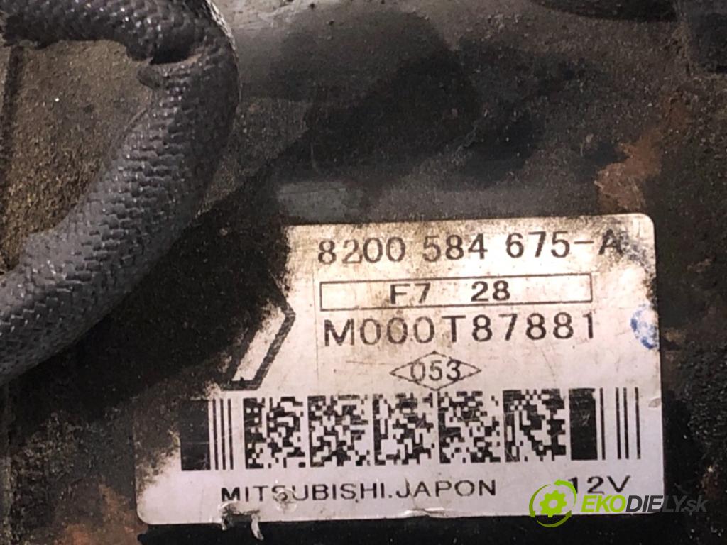 NISSAN QASHQAI J10 SUV 2007 78 kW 1.5 dCi 1461 Štartér 8200584675 (Štartér)