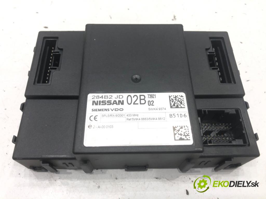 NISSAN QASHQAI J10 SUV 2007 78 kW 1.5 dCi 1461 Modul komfortu 284B2JD02B (Modul komfortu)