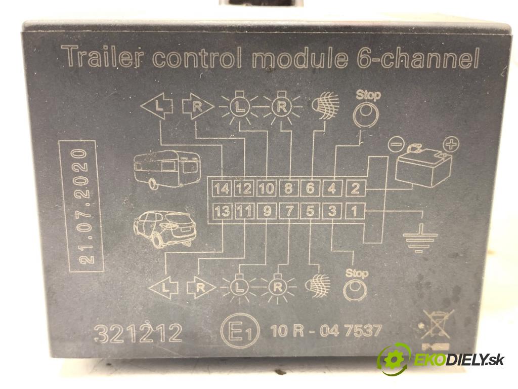 NISSAN QASHQAI J10 SUV 2007 78 kW 1.5 dCi 1461 Modul ťažného oka 321212 10R-047537 (Riadiaca jednotka ostatné)