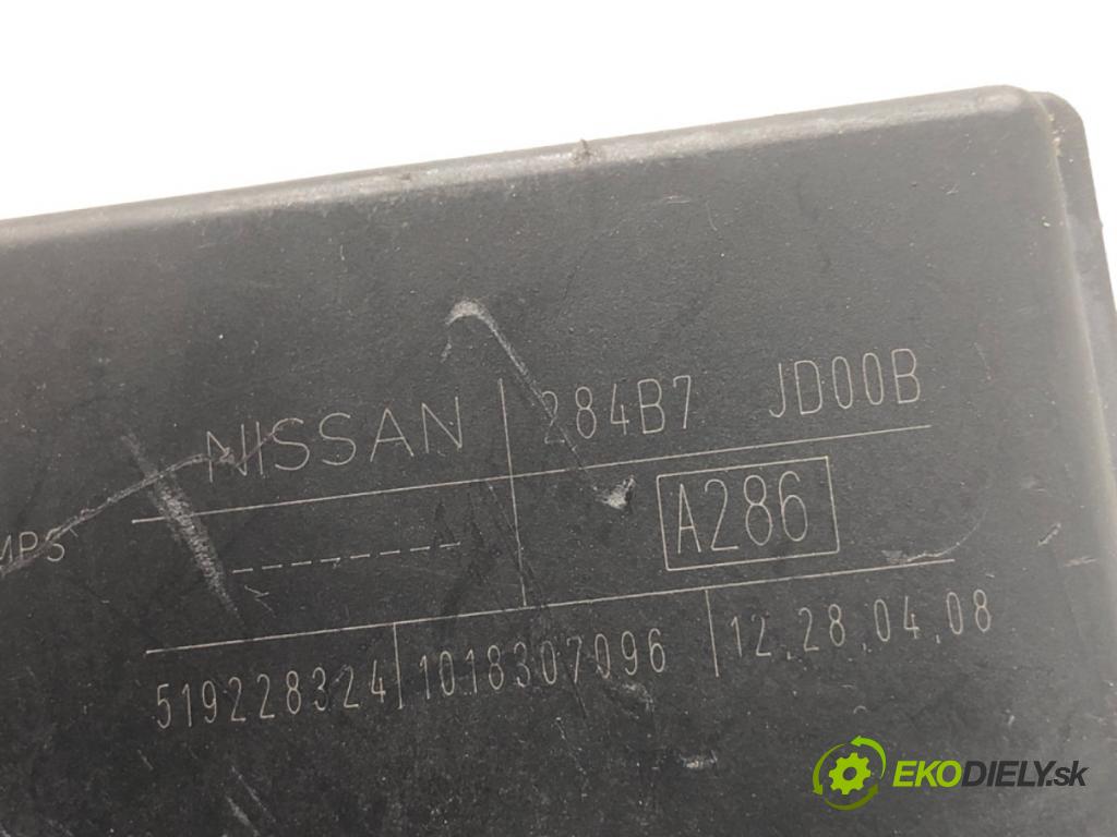 NISSAN QASHQAI J10 SUV 2007 78 kW 1.5 dCi 1461 modul BSI 284B7-JD00B (Pojistková skříňka)
