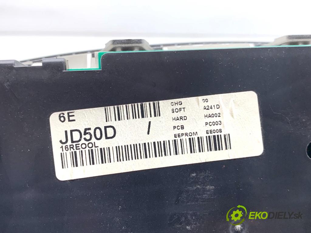 NISSAN QASHQAI J10 SUV 2007 78 kW 1.5 dCi 1461 Prístrojovka JD50D (Prístrojová doska)