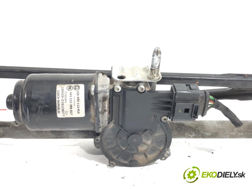 SKODA RAPID liftback 2018 85 kW 1.6 TDI 1598 Mechanizmus stieračov predný 5JB955113 (Motorček stieračov predný)