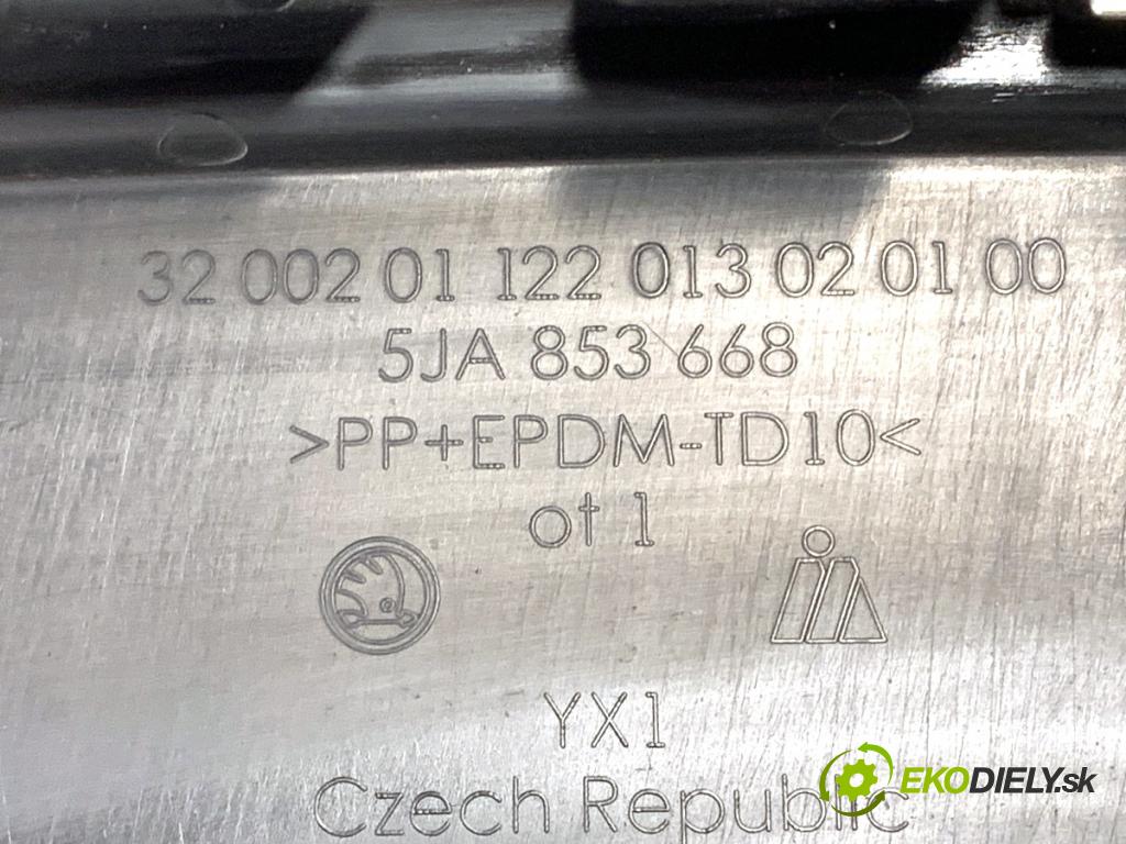 SKODA RAPID liftback 2018 85 kW 1.6 TDI 1598 mřížka maska 5JA853668 (Přední mřížka (maska chladiče))