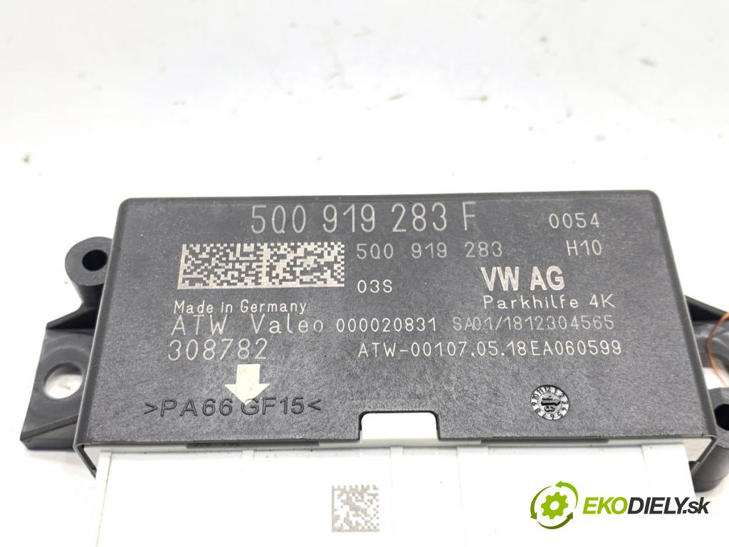 SKODA RAPID liftback 2018 85 kW 1.6 TDI 1598 Modul PDC 5Q0919283F (Riadiaca jednotka ostatné)